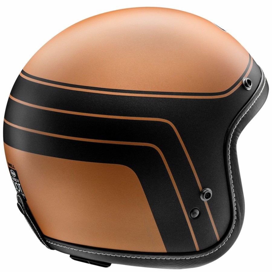 Helmets * | Arai Helmet Arai Classic-V Groovy Tan Frost Open Face Helmet