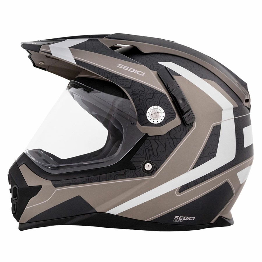 Helmets * | Sedici Viaggio Mappa Dual Sport Helmet