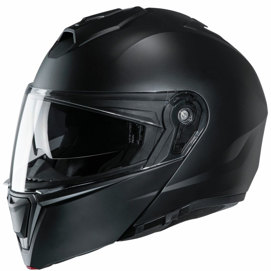 Helmets * | Hjc I90 Semi Flat Black Modular Helmet