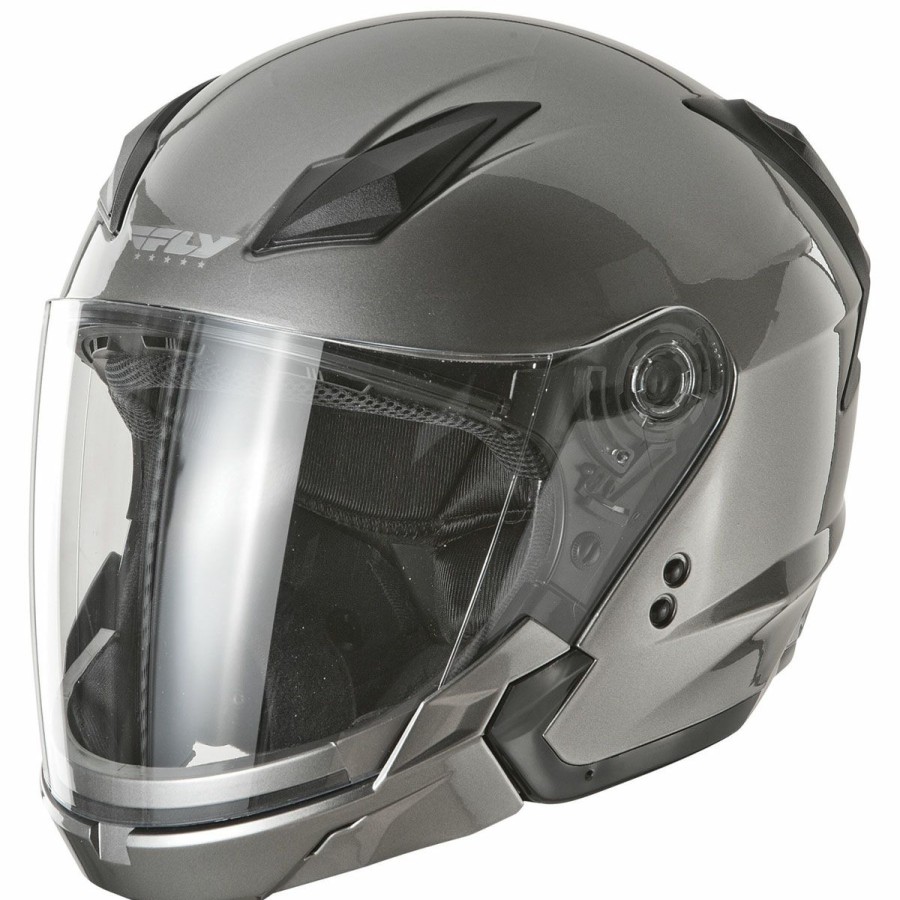 Helmets * | Fly Racing Street Tourist Titanium Modular Helmet