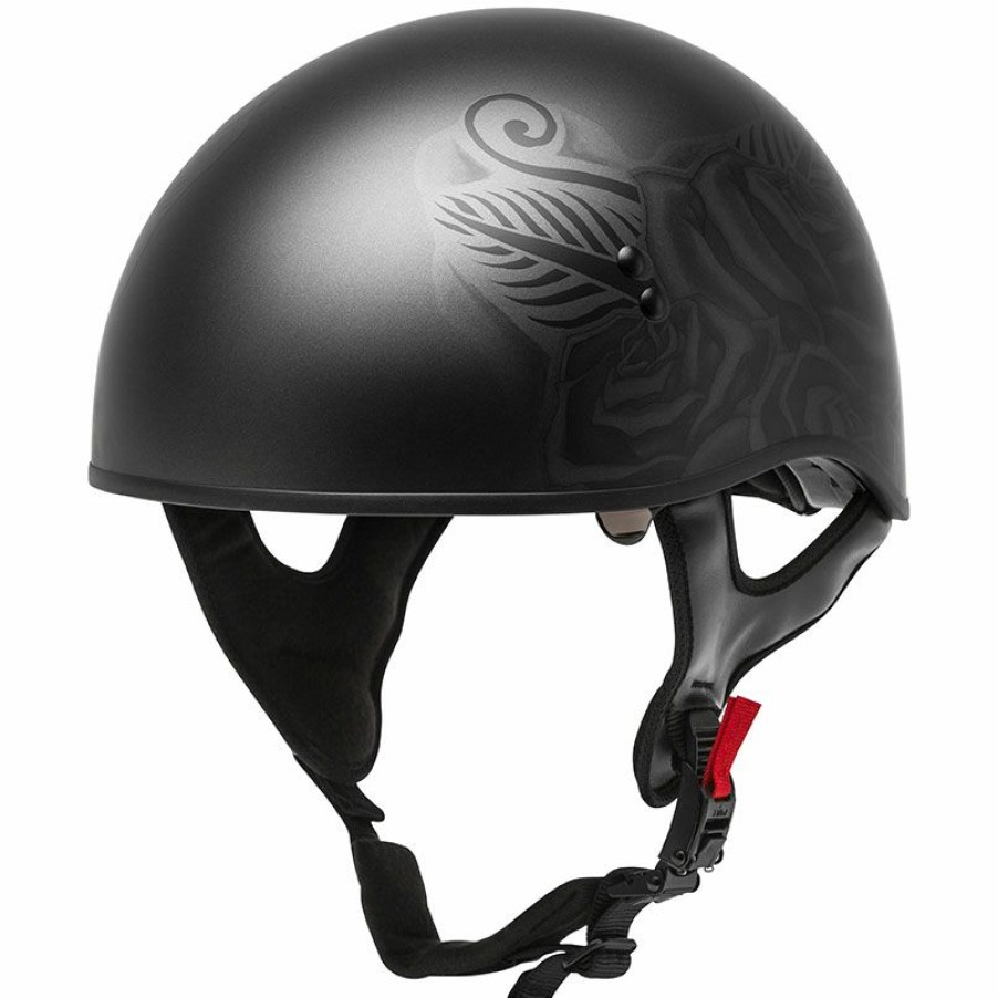 Helmets * | Gmax Hh-65 Devotion Half Helmet