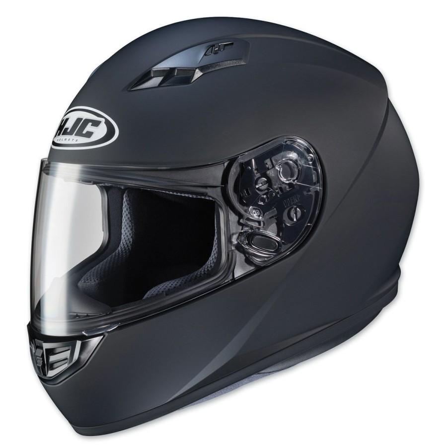 Helmets * | Hjc Cs-R3 Matte Black Full Face Helmet