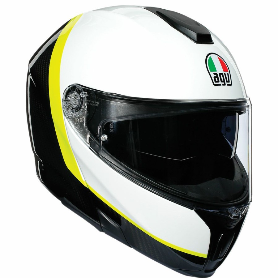 Helmets * | Agv Sport Modular Carbon Ray Helmet