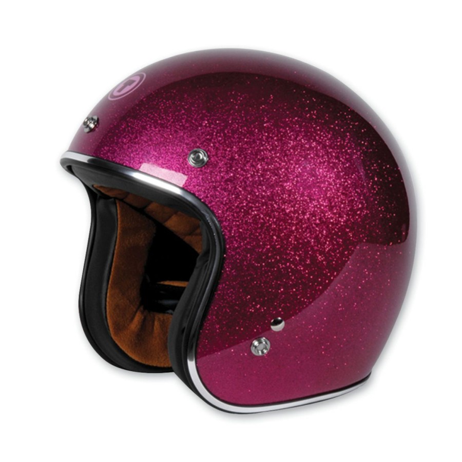 Helmets * | Torc T50 Bubble Gum Flake Open Face Helmet