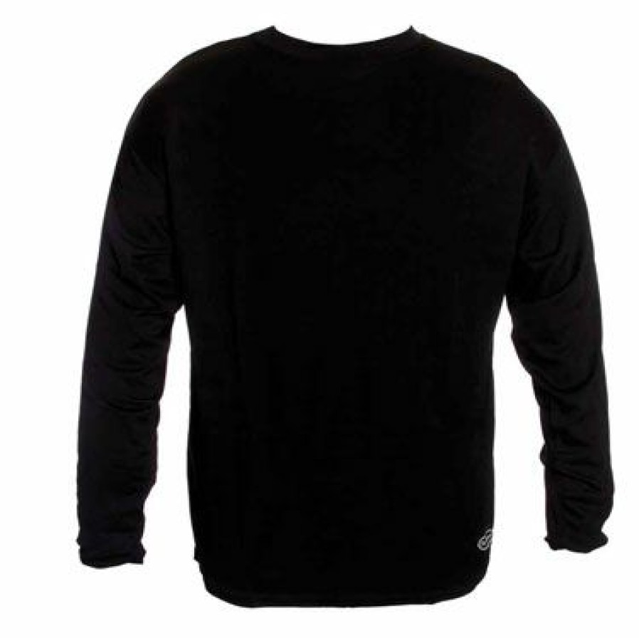 Base Layers & Underwear * | Schampa Men'S Coolskin Skinny Base Layer Black Shirt