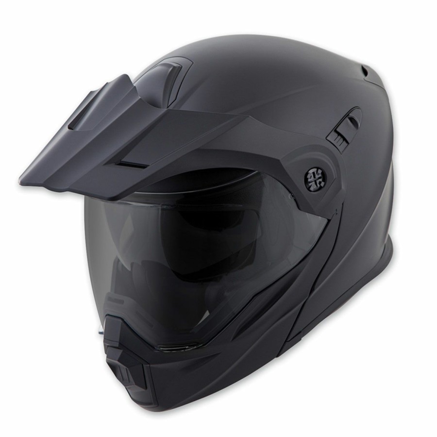 Helmets * | Scorpion Exo Exo-At950 Matte Black Modular Helmet