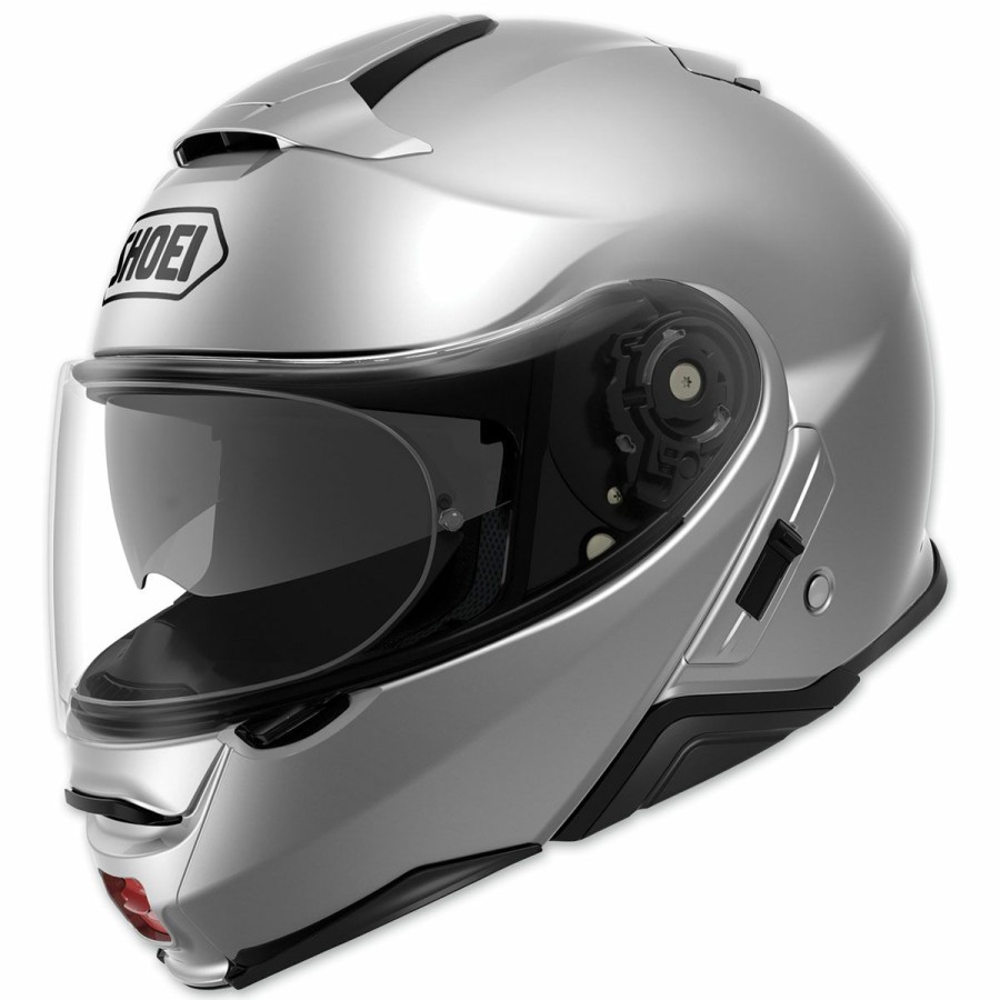 Helmets * | Shoei Neotec Ii Light Silver Modular Helmet