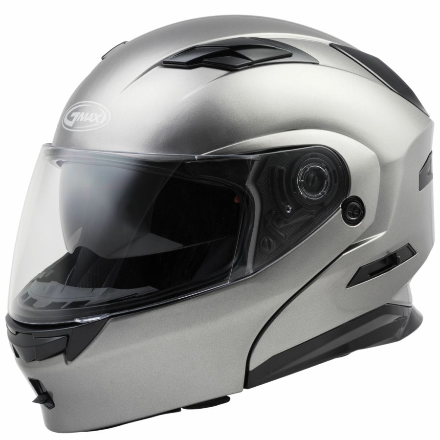 Helmets * | Gmax Md-01 Titanium Modular Helmet