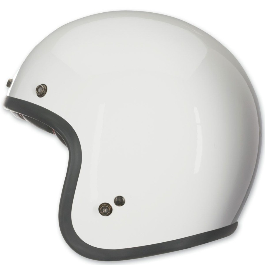 Helmets * | Bell Custom 500 White Open Face Helmet