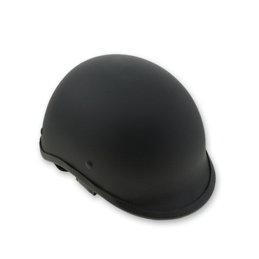 Helmets * | Hci-105 Designer Polo Matte Black Half Helmet