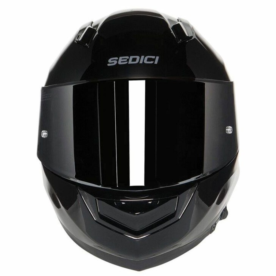 Helmets * | Sedici Strada 2 Gloss Black Full Face Helmet