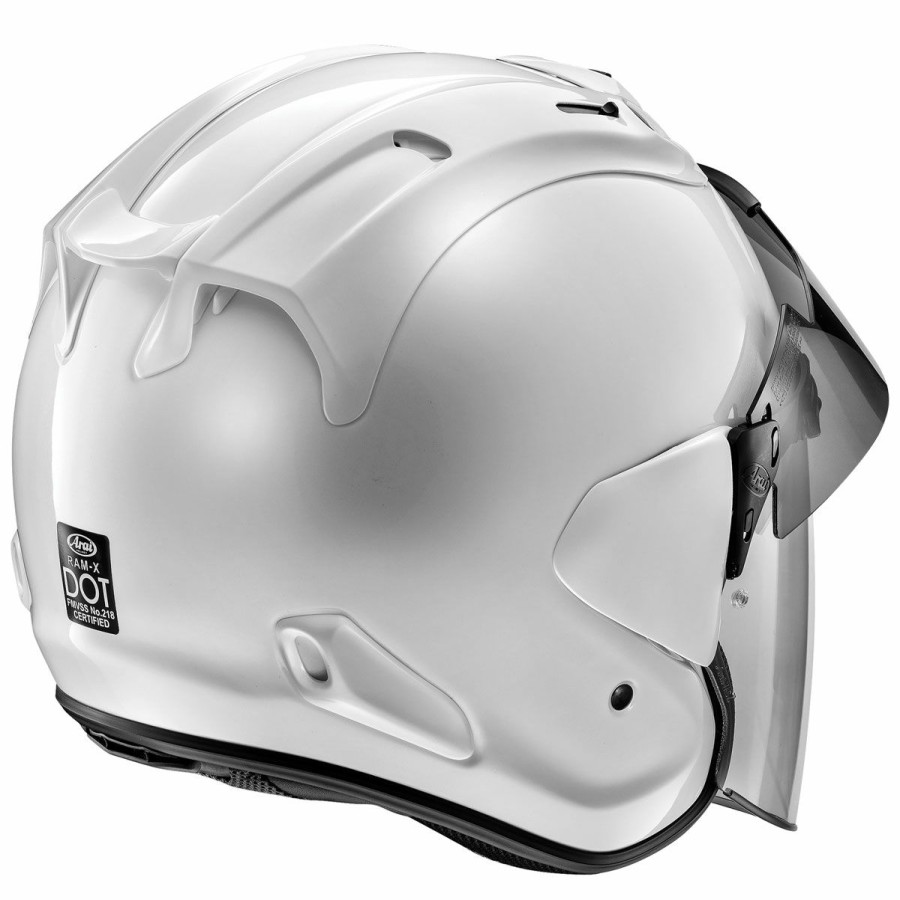 Helmets * | Arai Helmet Arai Ram-X Diamond White Open Face Helmet