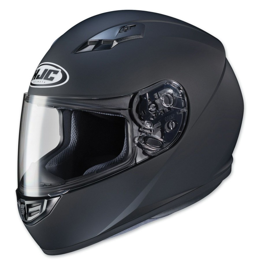 Helmets * | Hjc Cs-R3 Matte Black Full Face Helmet