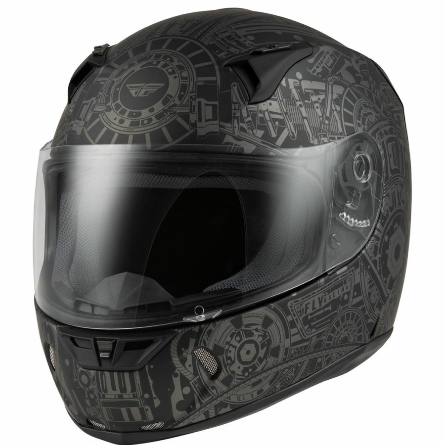 Helmets * | Fly Racing Street Revolt Matrix Full Face Helmet