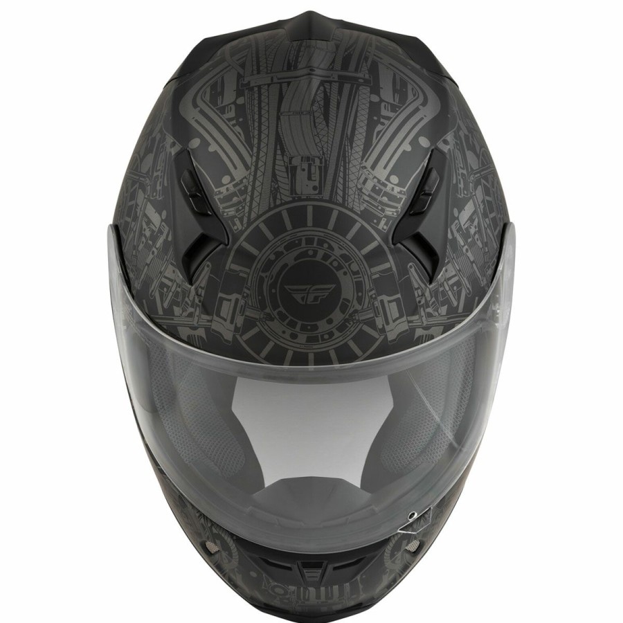 Helmets * | Fly Racing Street Revolt Matrix Full Face Helmet