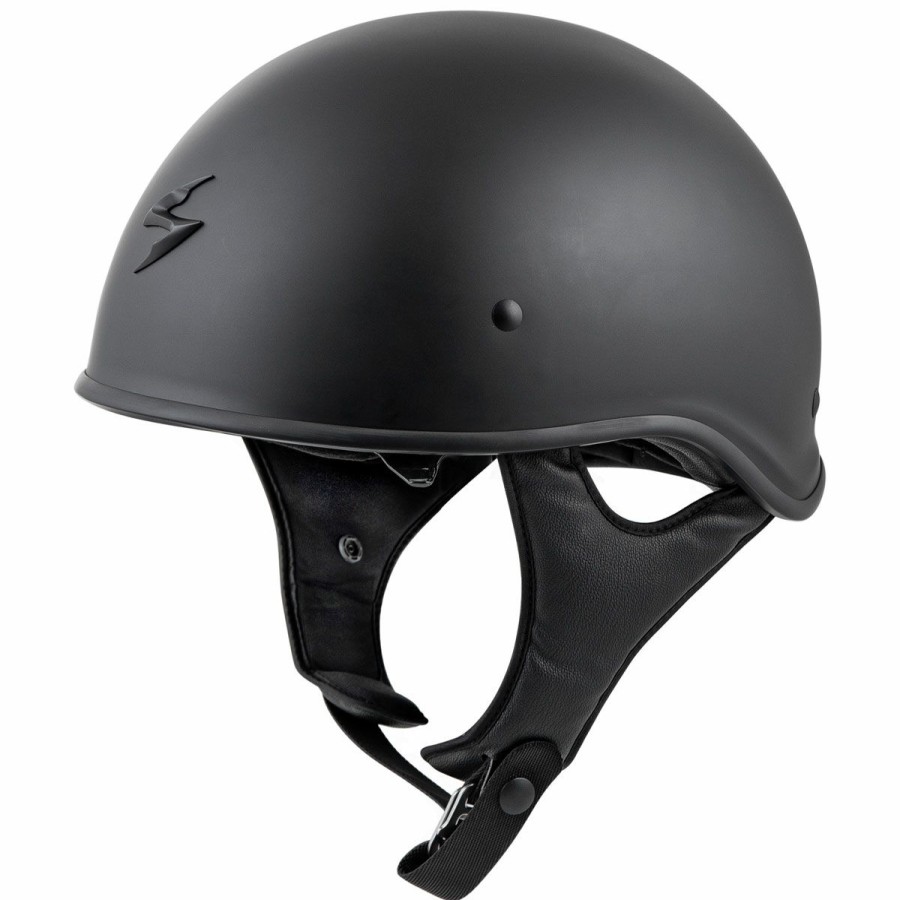 Helmets * | Scorpion Exo Exo-C90 Matte Black Half Helmet