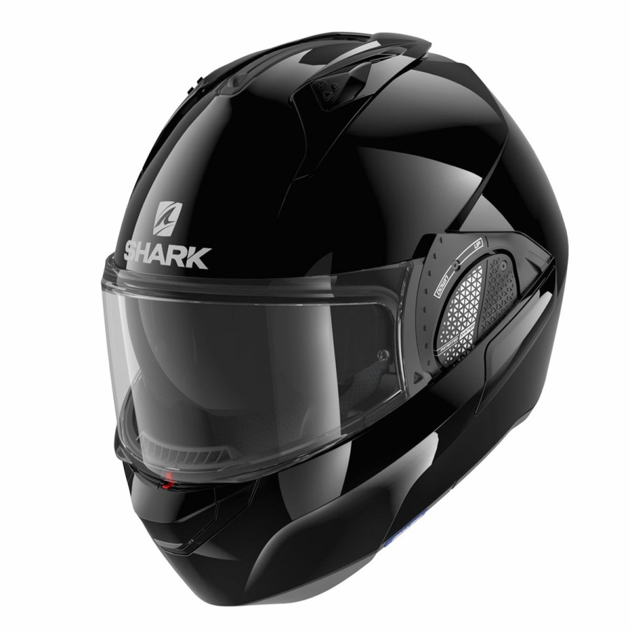 Helmets * | Shark Black Evo Gt Modular Helmets