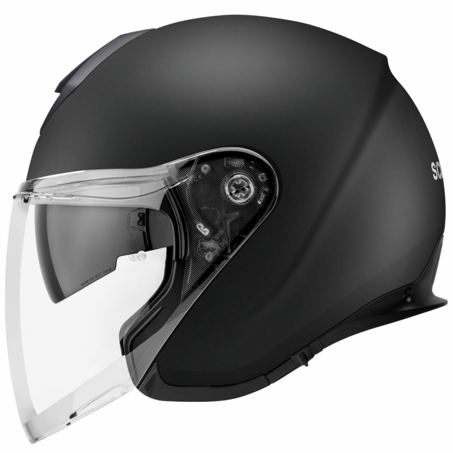 Helmets * | Schuberth M1 Pro Matte Black Open Face Helmet