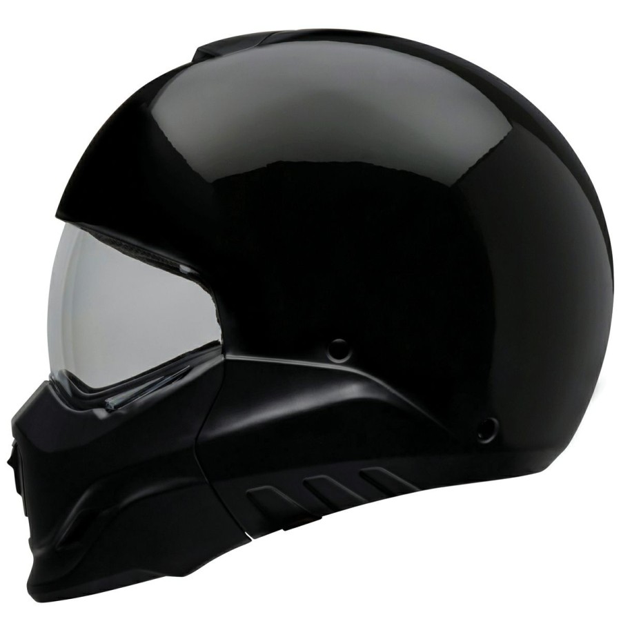 Helmets * | Bell Broozer Gloss Black Full Face Helmet