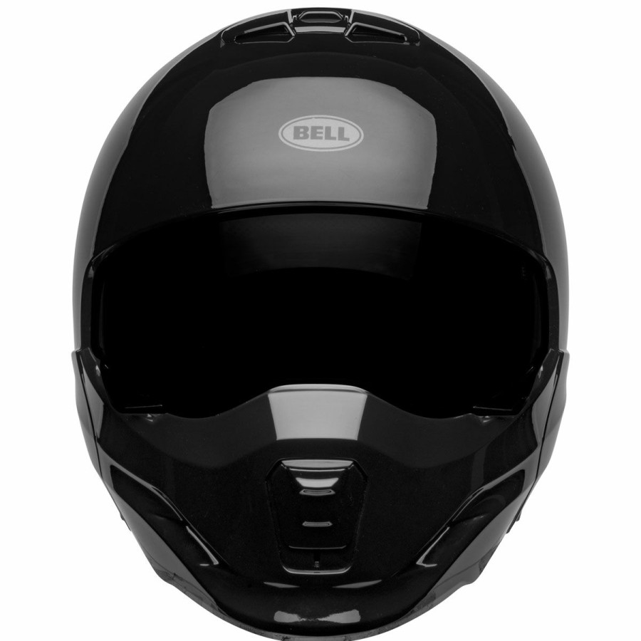 Helmets * | Bell Broozer Gloss Black Full Face Helmet