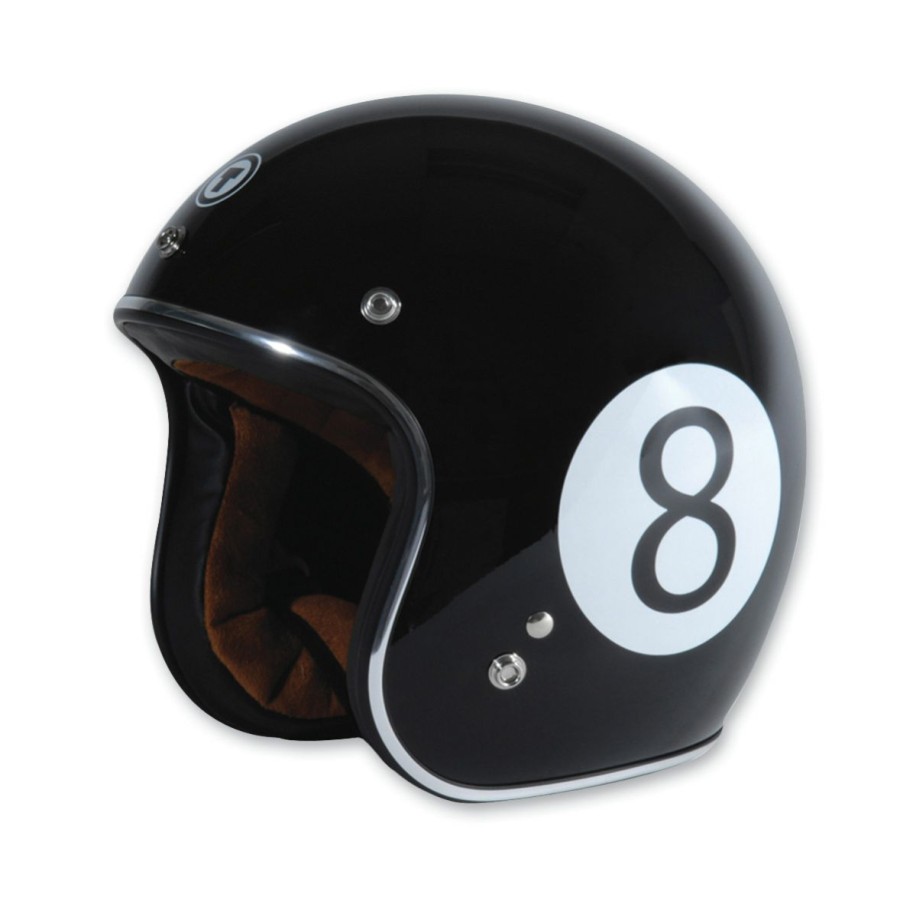 Helmets * | Torc T50 Baller Black Open Face Helmet