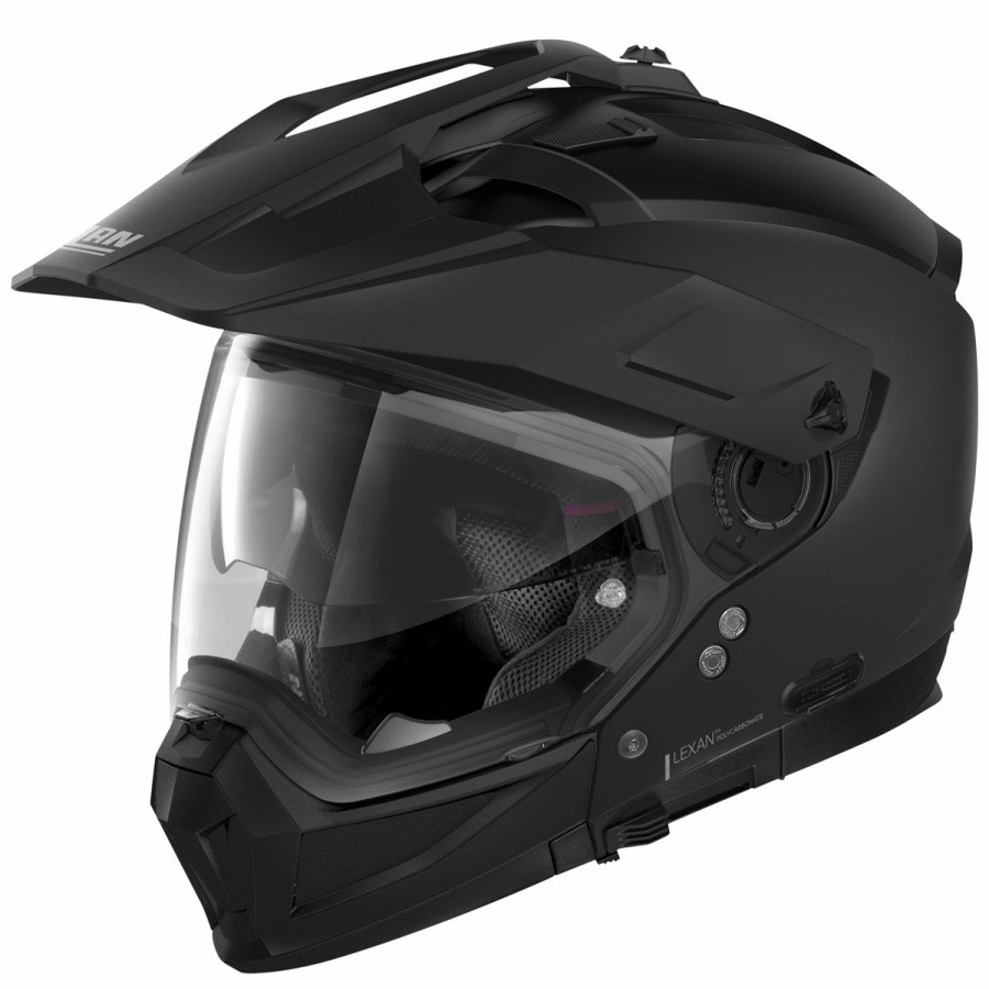 Helmets * | Nolan N70-2 X Flat Black Dual Sport Helmet