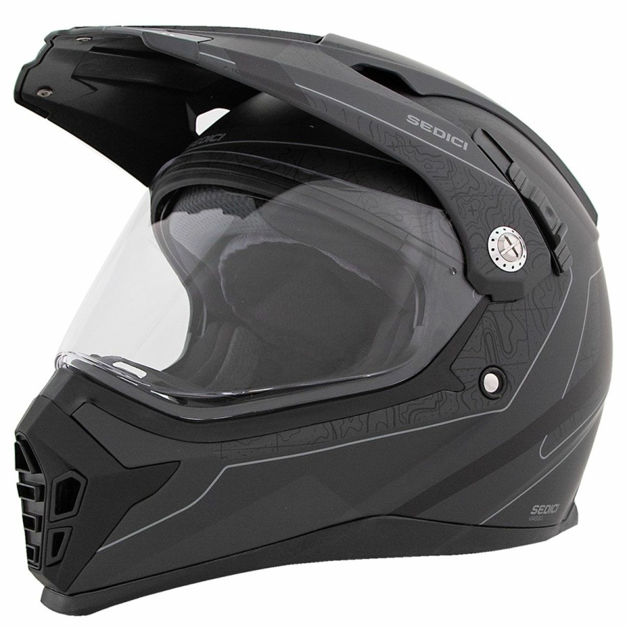 Helmets * | Sedici Viaggio Mappa Dual Sport Helmet