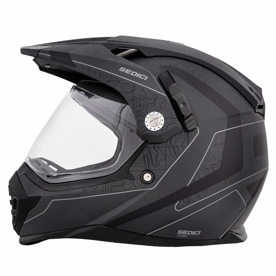 Helmets * | Sedici Viaggio Mappa Dual Sport Helmet